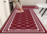Kitchen Rug 2-Piece Set - Non-Slip, Water-Absorbent & Oil-Resistant Floor Mats V1192-GMCS-1031-004