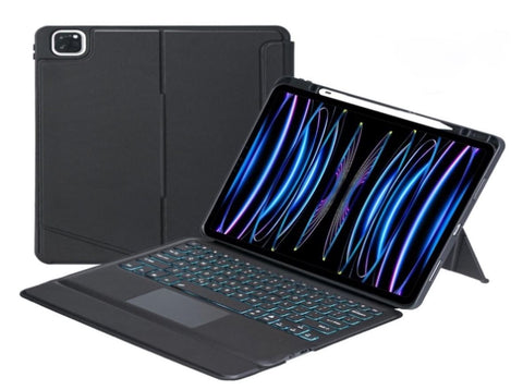 12.9 Ipad Pro Touch Backlight Bluetooth Keyboard Leather Case - Split Type 2022 / 2021 / 2020 / 2018 PRL-4500IIXPI_NZ