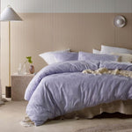 Accessorize Tipo Lilac Chenille Quilt Cover Set Single V442-HIN-QUILTCS-TIPO-LILAC-SB