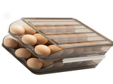 Refrigerator Preservation Storage Box Rolling Multilayer Transparent Egg Storage Box for Kitchen Two V1294-YM0716-3118220159012