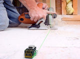 CIGMAN Laser Level Self Leveling 3x360&deg 3D Green Cross Line for Construction and Picture Hanging, V413-CM-701