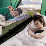 Portable Camping Cot Compact Folding Bed Green V728-LP1005008255703596