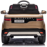 Land Rover Licensed 12V Electric Ride On kids Toy Car Champagne V580-CAR-OZ-LR-CHAMP