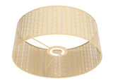 Drum Lamp Shade E27 E14 Clip Fir Leaf Shape Hollow Out Metal Decorative Lampshade Cover for Table V1294-YM0703-3119230016913