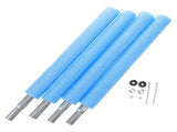 SWETRACE 4 Trampoline Poles Steel Foam Replacement Parts 1Set 19.06X1.57X1.57in V1189-LWWAL-20260327-03714
