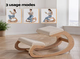 Artiss Kneeling Chair Ergonomic Posture Chair with Memory Foam Balance Stool for Home Office Gaming KCHAIR-G-02-BG