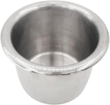 4Pcs Stainless Steel Cup Holder,Drop-in Anti-Spill Heavy Duty Poker Table Holder Inserts Fits V1259-DP01-A-1332