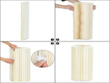 5 Hard Carboard Display Stand Round Plinth Cylinder Pedestal Wedding Flower V201-SUN0005WH8AU