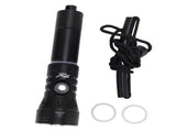 Diving Flashlight Aluminum Alloy IPX8 Rainproof 2000LM 5 Modes 100M Underwater Flashlight Dive Torch V1294-YM0901-3119250024211
