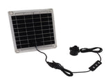 Solar Water Pump Kit 20W Submersible for Fountain Pond Bird Bath Irrigation Adjustable Water Volume V1294-YM0706-3111230186411