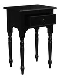 Milly Turn Leg 1 Drawer Side Table V199-T83B