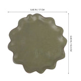 Pot Saucer Round Shape Potted Plants Tray Ceramic Plant Saucer Tray Bonsai Base Flowerpot Drip Plate V1370-AZ4-19573