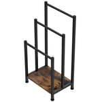 3 Tier Towel Rack Rail Freestanding Holder Bathroom Organizer Laundry Drying Bar TW-C-FS40-BK