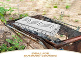 2Pcs Stainless Steel Bbq Smoke Boxes with Lid for Adding Flavor to Meat Fish Vegetable V1369-AZ3-W-16724