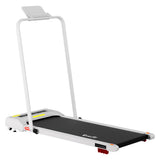 Everfit Treadmill Electric Walking Pad Incline Under Desk 380mm White TMILL-380H-INC-WH