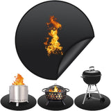 Round Barbecue Mat Floors, 120 and Cm Barbecue Mat Fireproof Mat Fireproof Floor Mat as Well as for V1237-MS-626-287