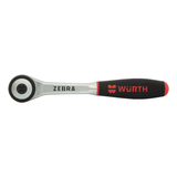 Wrth Zebra Reversible Ratchet 1/2 Inch with 360&deg Rotating Twist Handle V563-71201206
