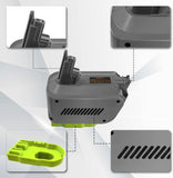 Hygieia Ryobi Converter - Ryobi ONE 18V To Dyson V10 Battery Converter / Adapter V424-CON-V10RY