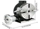 Rotary Table 8Inch Horizontal Vertical HV8 Precision 3MT Drilling Machine Vernier Reading V952-GZTHV-80000000001V0