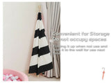 Kids Teepee Tent Black and White Stripe Children Play House for Indoor & Garden V767-XJJ162-BAW-DZ