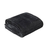 In 2 Linen 350GSM Plush Ultra Soft Velvet Touch Blanket Charcoal Double/Queen V442-ATX-BLANKET-PLUSHVELVET-CHARCOAL-DS