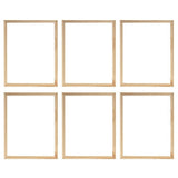 6pcs 40X50 cm Wooden Frame DIY Picture Frames Art Suitable for Home Decor Painting Digital Paintings V1366-AZ2-W-15784
