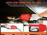 Fuel Transfer Pump, 12V DC 10 GPM 1/4 HP, Portable Electric Diesel Transfer Pump with Automatic V952-CYBMG10GPM147B515V9