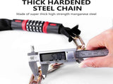 Bike Chain Lock, 5 Digit Combination High Security Bicycle Lock Resettable Heavy Duty Cycling Chain V1308-DSZKI-1197-3
