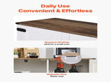 Coffee Bar Cabinet, 80 x 35 x 88 cm Farmhouse Coffee Bar Cabinet with 3-Tier Storage, Coffee Bar V952-BSZSJSJLMK30Z362SV0