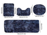 5Pc Bath Mats for Bathroom, Quick-Dry Bathroom Rugs Sets Washable Non-Slip Bath Mat Ultra Soft V1189-LWWAL-20260325-01097