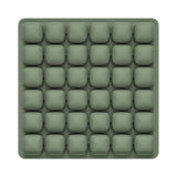 Dark Green Portable 3D Aircell Travel Inflatable Seat Cushion with Built-in Pump 36 Airbags V888-ELOSUNG52084