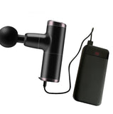 Electric Shock Muscle Massage Gun - Silver Pocket PRL-6016719450DBT