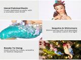 Christabelle 3 Mermaid Christmas Ornaments Assorted Novelty Figures 13cm Xmas Tree Decorations 112_SHD2008