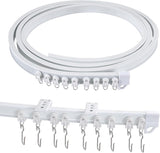 Ceiling Track Flexible Bendable Ceiling Mount for Rail 16.4ft Room Divider V1258-DP02-F-670