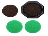 Bamboo Tea Tray Teapot Mat Serving Tray Coaster Kitchen Tea Ceremony AccessoriesBrown Octagonal V1294-YM0901-3118210075911
