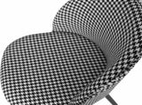 Levede 2x Dining Chairs Kitchen Cafe Black and White CH1037-2-HS