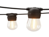 41m Solar Festoon Lights Outdoor LED String Light Christmas Party Decorations LIGHT-B-SOLAR-S14-40-WW
