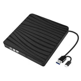 External CD/DVD Drive for Laptop,USB A/C 3.0 CD DVD Player Portable /-RW Burner CD ROM Reader V1369-AZ3-W-22230