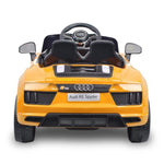 R8 Spyder Audi Licensed Kids Electric Ride On Car Yellow CAR-SPD-YE