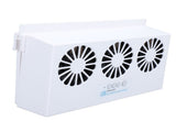 Solar Powered Car Exhaust Fan 3 Heads Odor Removal Multifunctional Air Purifier Cooling Fan for Home V1294-YM0901-3113240151212