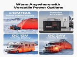 Diesel Heater, 8KW, DC 12V/24V, All in One Portable Diesel Air Heater with Bluetooth APP Control, V952-DDKCYJRQ25N16A38N001V3
