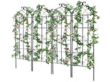 4 Packs Metal Garden Trellis for Climbing Plant Support 71x20 in Rustproof V952-HPJHX4JTH71WYJPT6V0