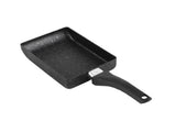 Tamagoyaki Rectangular Non-Stick Saucepan, Black Plastic Handle Omelet Frying Pan V1263-JX-2975