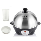 Electric Egg Cooker for 7 Eggs with Automatic Shut-Off, One-Button Operation for Hard-Boiled, V1341-ZY-3QEX8WBT-SILVER