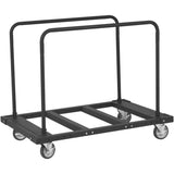 Drywall Cart, 1800 LBS Panel Dolly Cart with 45.28" x 29.13" Deck and 5" Swivel Wheels, Heavy-Duty V952-BLTCSGS00000FF996V0