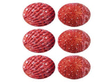 6Pcs Xmas Tree Snowball Ornaments Pendant Decor Foam Wedding Decoration Scene Props 10cm Red V1294-YM0901-3115240094512