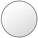 Metal Round Mirror 100cm - Black V292-MIRR-ARCH0031