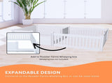 Rooster Farms 1.15m PVC Dog Play Pen Extension for Whelping Box 3 Side Enclosure V238-SUPDZ-41965104693328
