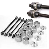30 PCS Pull and Press Sleeve Kit 45 Steel Installation Bushes Bearings Tool Kit Bush V985-PRESSANDPULLSLEEVEKIT
