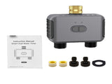 BT Irrigation Timer Double Outlet Water Valve for Garden Lawns and Yard Watering System Control EU V1294-YM0901-3111250087811
